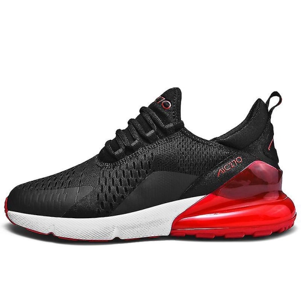 Mens Air Sports Running Shoes Breathable Sneakers Universal All Year Women Shoes Max 270 BlackRed BlackRed 43