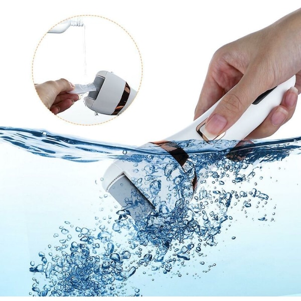 Elektrisk fotfil pedikyrverktyg med två hastighetsinställningar Död hud Callus Remover Bärbar USB fotvårdsmaskin