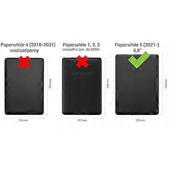 Etui 06 Eiffeltårnet Til Kindle Paperwhite 5 Silikone Bagside