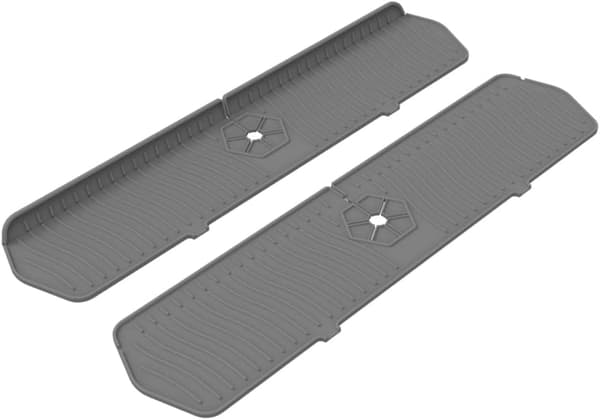 1PCS Faucet Cushion, Kitchen Sink Backsplash, Large Gray Silicone