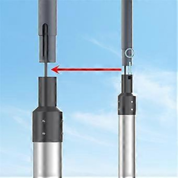 Aluminium Mastmonteringssett for Gen2 V2 Satellittantenne - Passer Rørdiametre Opp Til 2 Tommer Internettsett