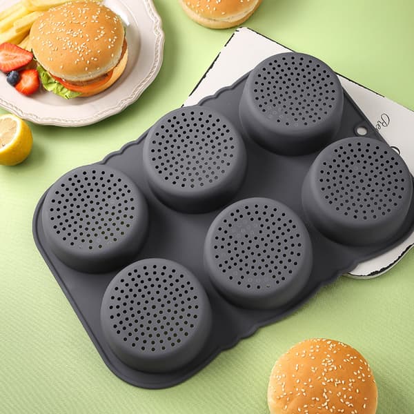 Silikoneform bageform brød burger til brød burgerboller