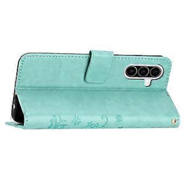 Til Samsung Galaxy A26 5G Etui PU Læder Telefon Wallet Cover med Rem (Style E)