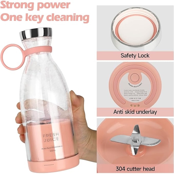 Personlig storlek Blender  Bärbar Blender  Batteridriven USB Blender