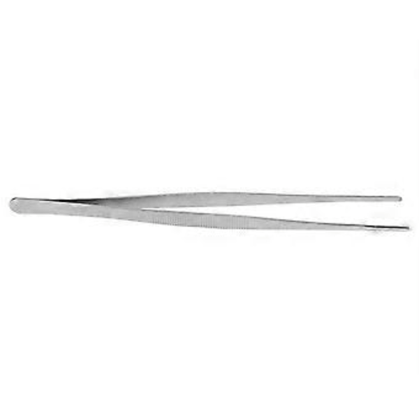 10 stk sett Matpinsett i rustfritt stål Multifunksjonelle Lange Rett Pinsett 30cm