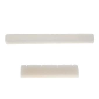 Beinsadel Mutter Polert Holdbar for Ukulele Gitar Tilbehør