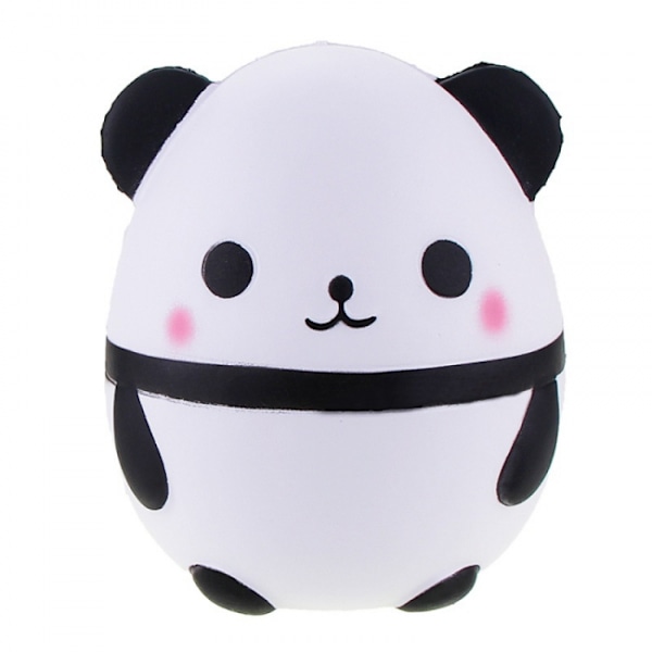 Hidas palautumisnopeus panda-munaleikkikalu PU-simulaatioeläin panda-sarjakuva