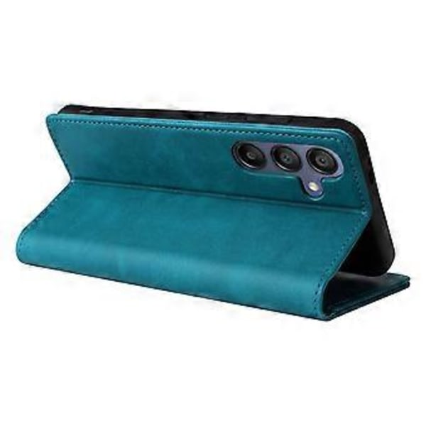 För Samsung Galaxy A16 5G/A16 4G Fodral RFID-blockerande PU Läder Plånboksfodral (Stil D)