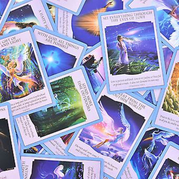 Love Light Divine Guidance Oracle 44 stk/sett Engelsk Tarotkortsett Brettspill