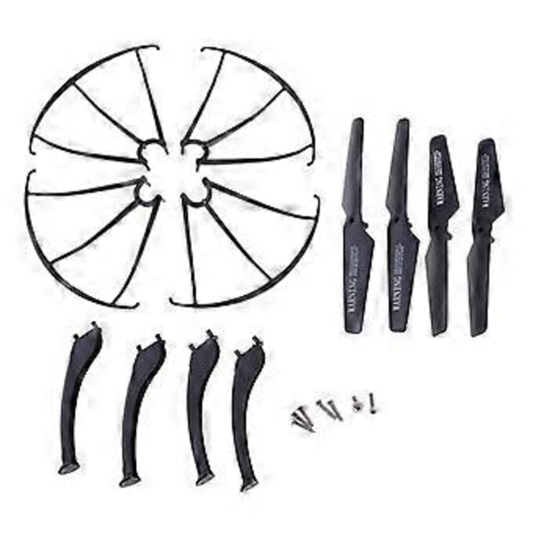 Ersättningstillbehör för X5SC X5SW (Propeller + Landningsställ + Skydd)