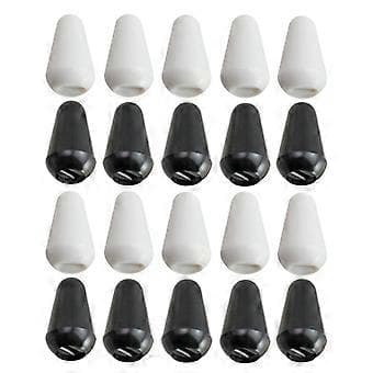 4x 10 Stk. Vippekontakter Knapper Tip Knapper til Elektrisk Guitar