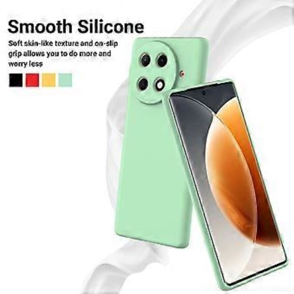 For TECNO Camon 30S Pro 4G/30S 4G Deksel Flytende Silikon Anti-Ripe Telefondeksel med Håndstropp (Stil B)