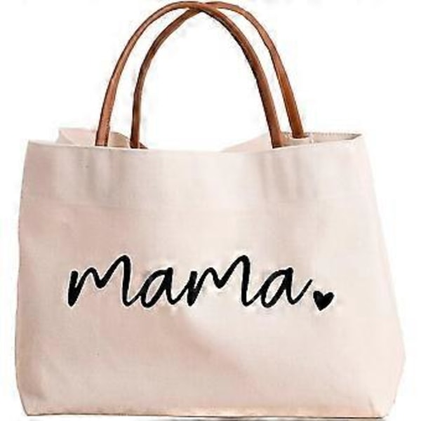 Mor Mama Taske Mor Gaver Momlife Tote til Shopping, Strand, Rejser, osv.
