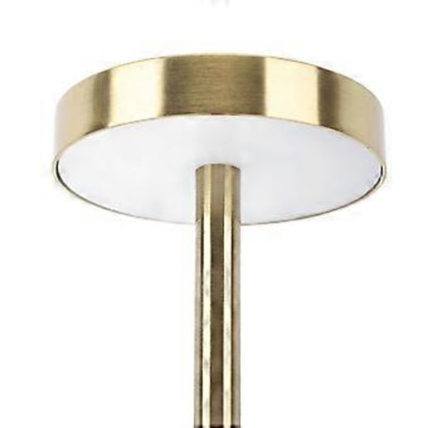 Oppladbar LED Bordlampe 2000mAh Trådløs Batteridrevet Metall Nattbords USB C Skrivebordslampe Bærbar 3 Moduser Dimbar