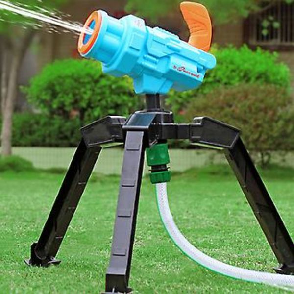 Vattenpistoler för Barn - Super Raket Sprutpistol Blaster, Obegränsad Vattenkapacitet, Utomhus Sommar Utomhus Vattenkrig Pool Leksak för Pojke Flicka (Blå)