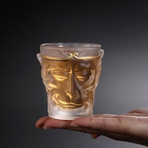 Svart Myt Wukong Glas, Svart Myt Wukong Merchandise, Monkey King Cup Sun Wukong Glas 11oz, Journey To The West Wukon