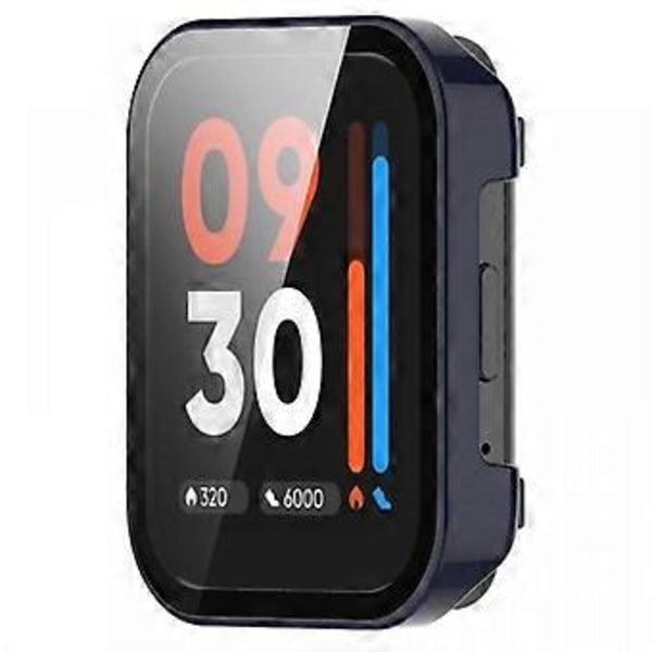 Älykello PC-suojakuori Realme Watch 3 Pro:lle, täysnäytön suojakalvo Realme Watch 3 Pro:lle, suojakotelo (sininen)