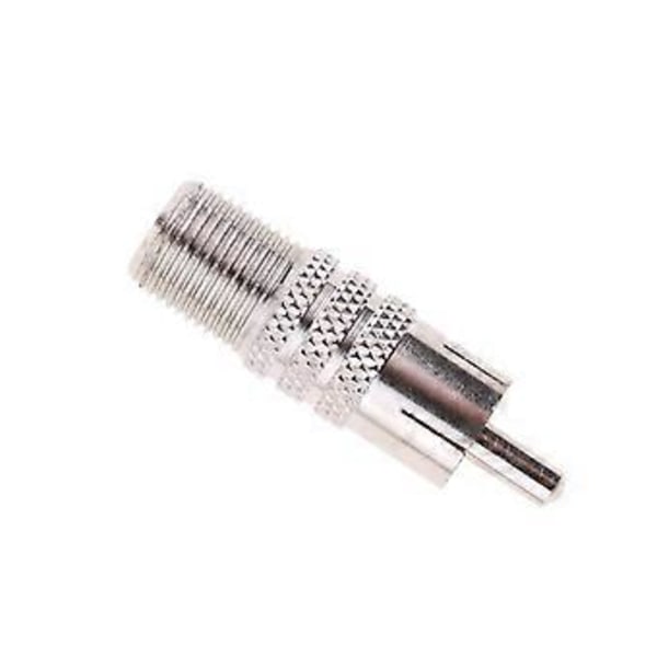 10x F Type Hunn til Hann Koaksialkabel Audio Adapter Kobling
