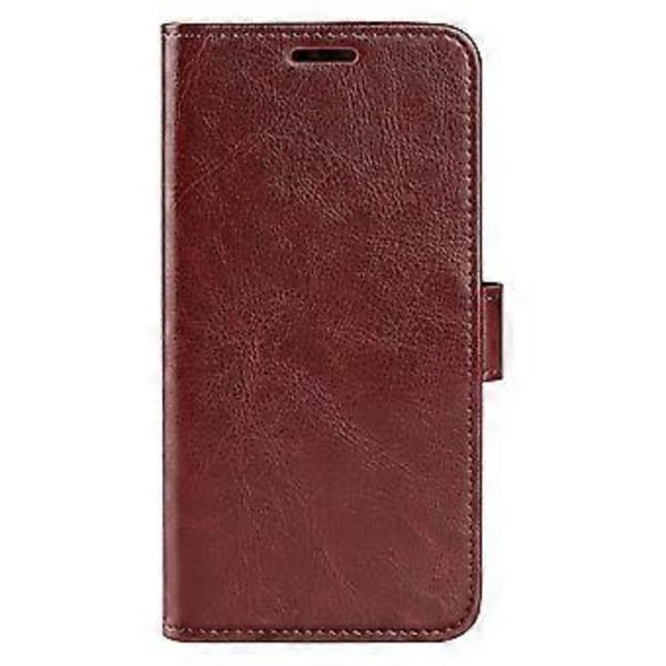 Plånboksfodral för Xiaomi Redmi Note 14 Pro 5G Crazy Horse Textur Ställ Läder Telefonskal (Stil D)