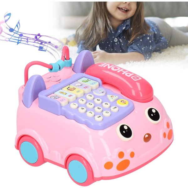 Børns simuleringstelefonlegetøj Tidligt pædagogisk læringslegetøj w