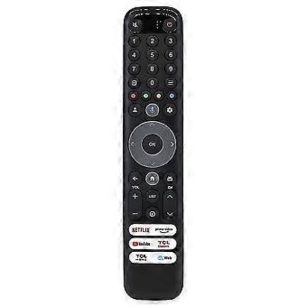 RC833 GUB1 Fjärrkontroll för TCL 50-75\" C645/C745/C845 4K Smart TV