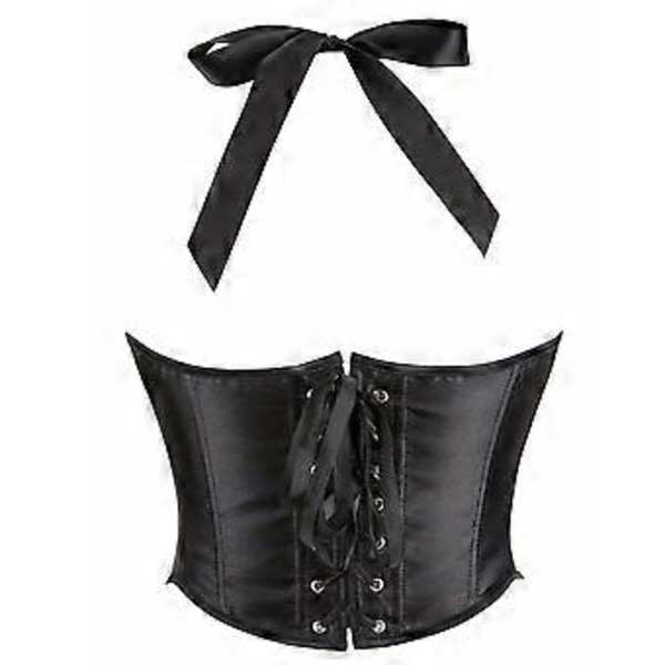 Sort tube top med skulderstropper til kvinder palace bh top e-handel (XL)