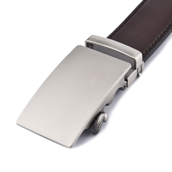 Herrar bälte, bredd 3,5 cm (brun)