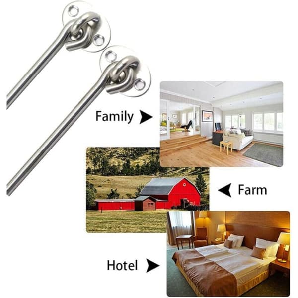 Silver Cabin Hook,Catch Cabin Door,Shed Lock Lock,Cabin Hook,Cabi