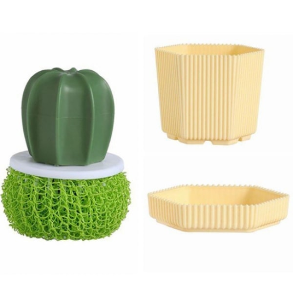 Grön Pot diskborste Diskborste GRÖN
