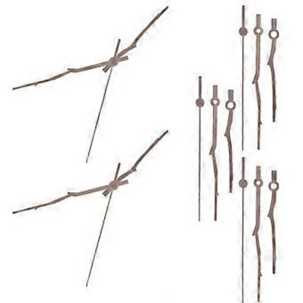 5 Set Trä Klockvisare Ersättning Klockvisare Reparation Klockvisare Hängande Klockvisare för DIY