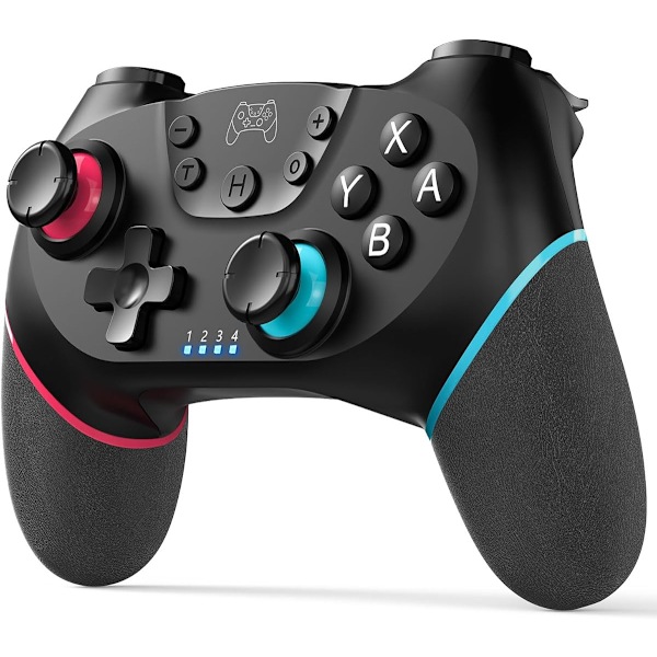 Trådløs Switch-controller - Kompatibel med Switch/Switch Lite/Switch OLED - Programmerbar fjernbetjening til spil