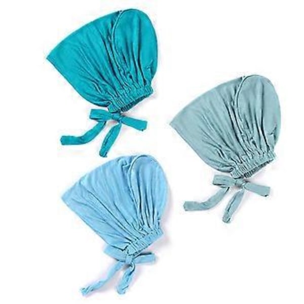 Hodeplagg for kvinner, hijab-caps, underskjerf, turban-caps, bundet hette, elastisk sovehette, hårbånd, myk beanie, sovehatter (sett med 7)