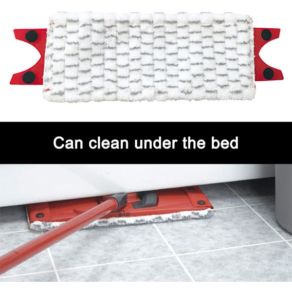 Mop Vileda Påfyllningsset med 2 Lavette Vileda 2in1 Mopp Mikrofibertyg för S