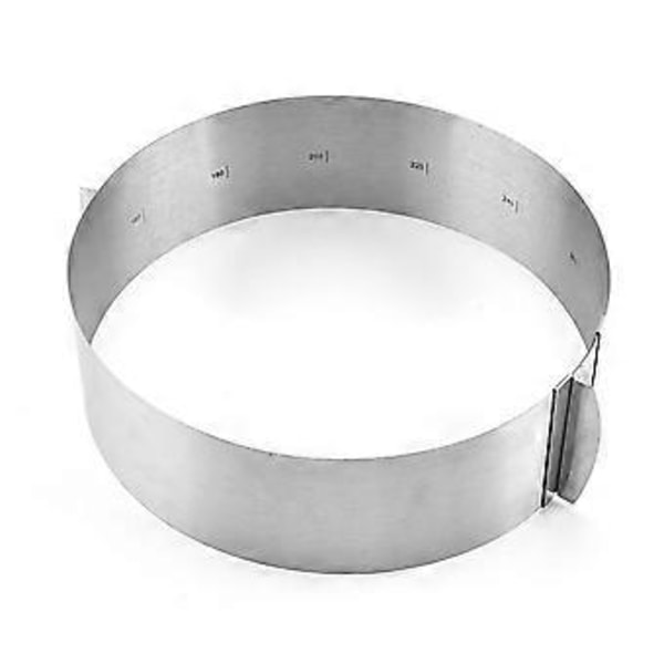8,5 cm justerbar kagering, bageringsform med skala