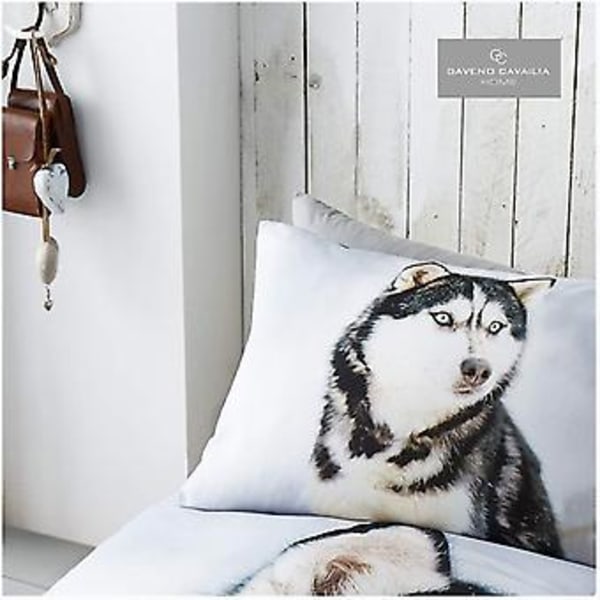 Täckeöverdrag, 3D Sängkläder, Täckeöverdrag med Kuddfodral, Bulldog, {jkw} ( )