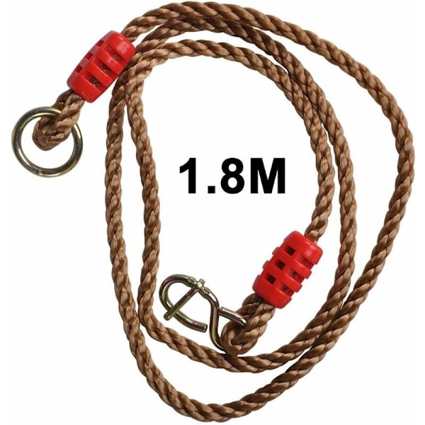 Par Swingrep med Justerbara Remmar 1.8M Trädhängning Max Last