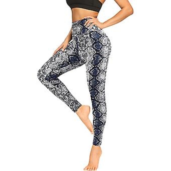 Bløde Leggings til Kvinder - Højtaljet Mavekontrol Gennemsigtig Workout S-3xl XL