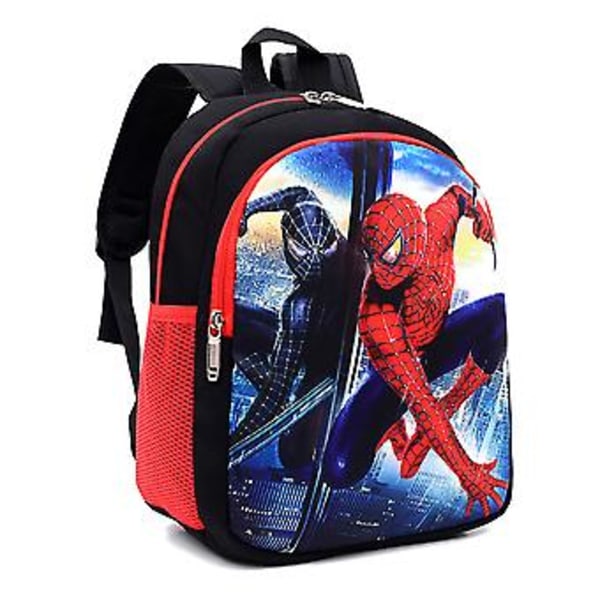 Marvel Avengers Rygsæk til småbørn, drenge og piger - Superhelte Skoletaske Vandafvisende Letvægts Rygsæk til Grundskoleelever (B)