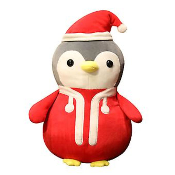 Julplyschleksak Julpingvinleksak Julhemcharm Julpartytillbehör 25cm Typ 1 Stil HH