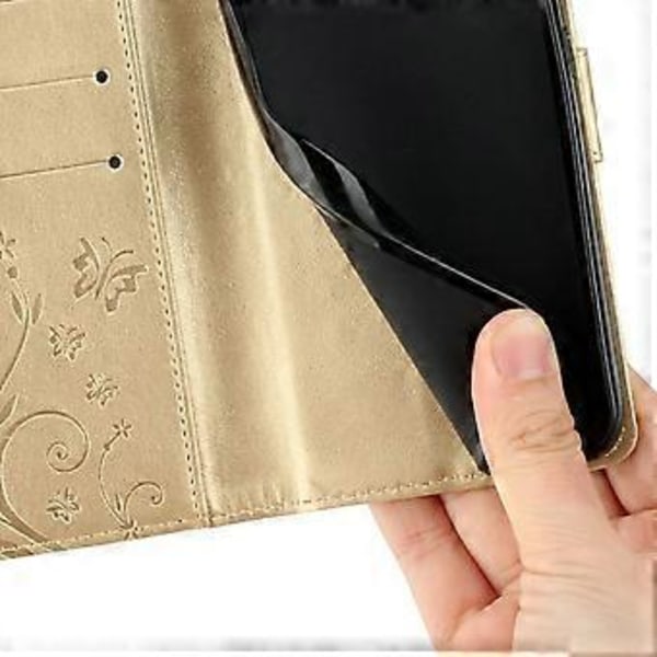 För Honor Magic7 Pro 5G Fodral PU Läder Plånboksfodral med Rem (Stil I)