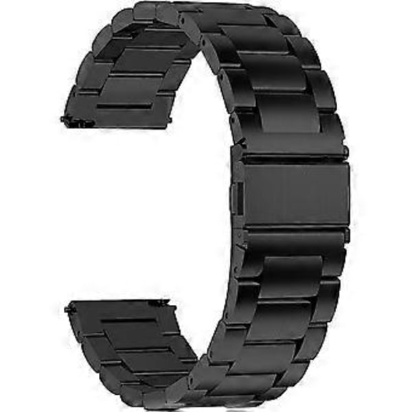 Armband Kompatibelt med Samsung Garmin, 22mm Klockarmband för Kvinnor Män Rostfritt Stål
