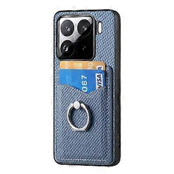 Xiaomi 15 -kotelo korttipaikoilla, sormuksella ja jalustalla (tyyli C)