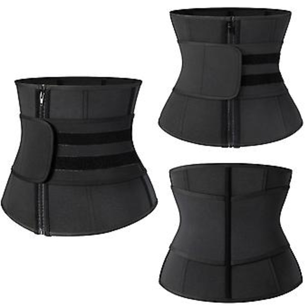 Neopren Sved Waist Trainer Korset til Kvinder Mavekontrol Slankende Kropsformer Sport Bælte ( )