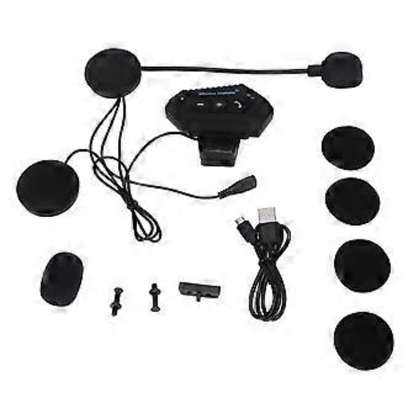 Motorcykel Bluetooth Hörlur Hjälm Bluetooth Intercom Headset med Automatisk Svarsfunktion Hands Free