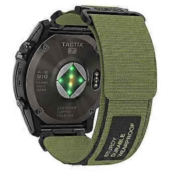 Til Garmin Fenix 7/Forerunner 965/955/945/935 Urrem 22mm Robust Nylon Sportsrem (Style C)