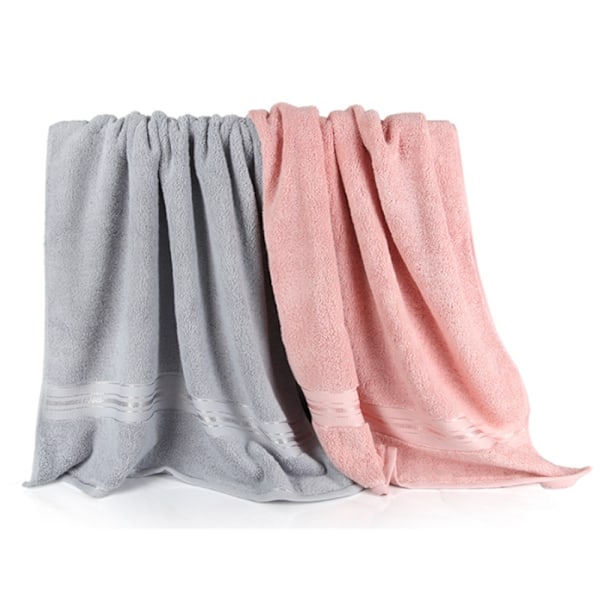 Handdukar - Set med 3 badhanddukar i 100% bomull - 75*150cm+34*75cm+3