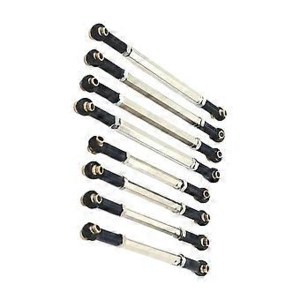 8st RC Chassilänk Metall Chassikoppling för MN128 1/12 RC Tillbehör