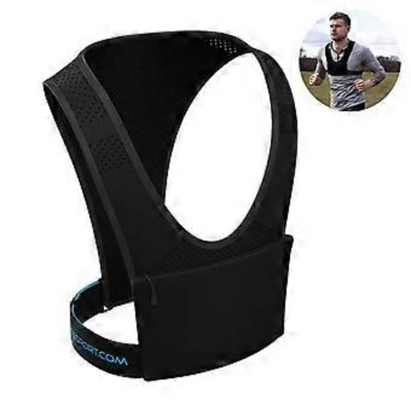 Løbe Telefonholder Vest, Brystlomme, Letvægt, Nøgleclips Holder, Reflekterende