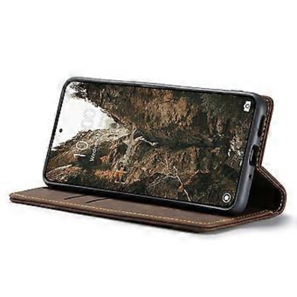 CASEME 013 Serie Læretui med Kortholder til Xiaomi 14 Pro - Business Stil()