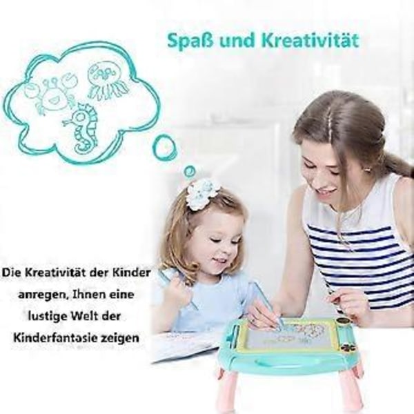 Söpö magneettinen piirustustaulu / luonnoslehtiö taaperoikäisille tytöille/pojille